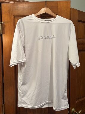 O'Neill Men's White Swim Shirt